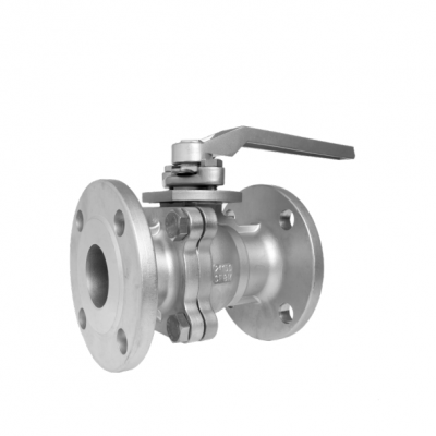 2-PC Stainless Steel Ball Valve Flange Ends