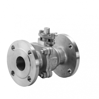 2PC Stainless Steel Ball Valve Flange Ends