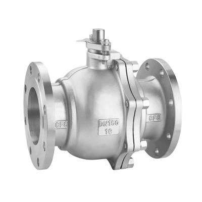 2pc Manual Pipe Control Flange Ball Valve